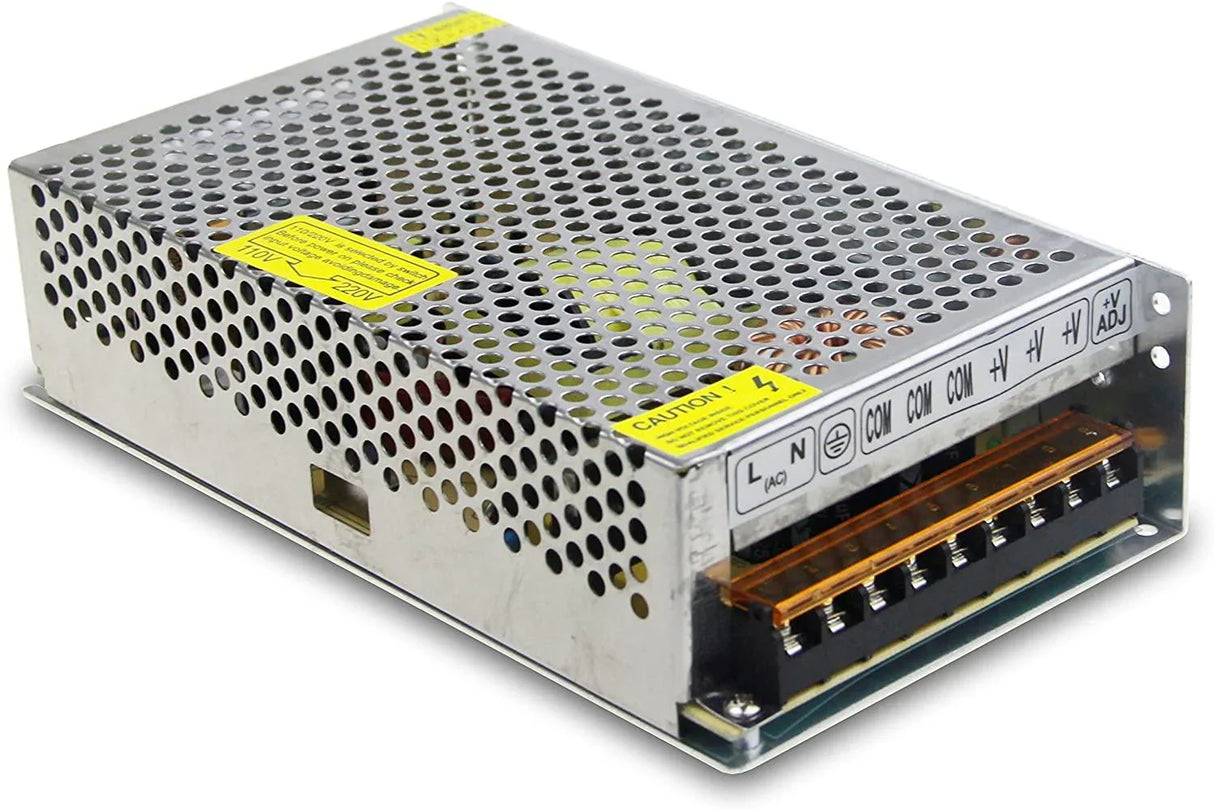 150W DC12 Switch LED Power Supply Transformer IP20 Non-Waterproof - UK LED Lights