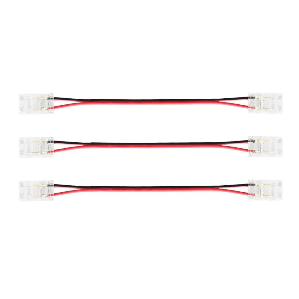 8mm 2-Pin DC Connectors for Single COB LED Strip Light IP20