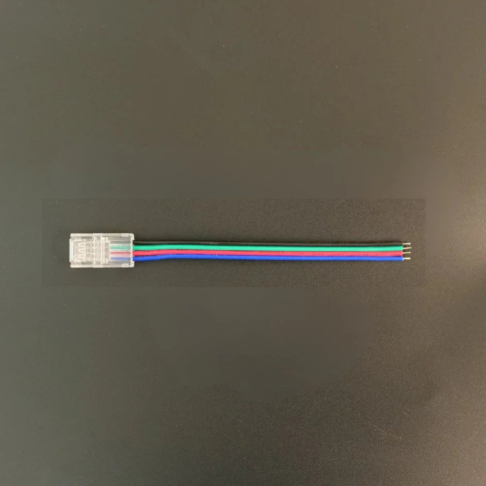 8mm 4-Pin Connectors Kit for RGB COB LED Strip Light IP20