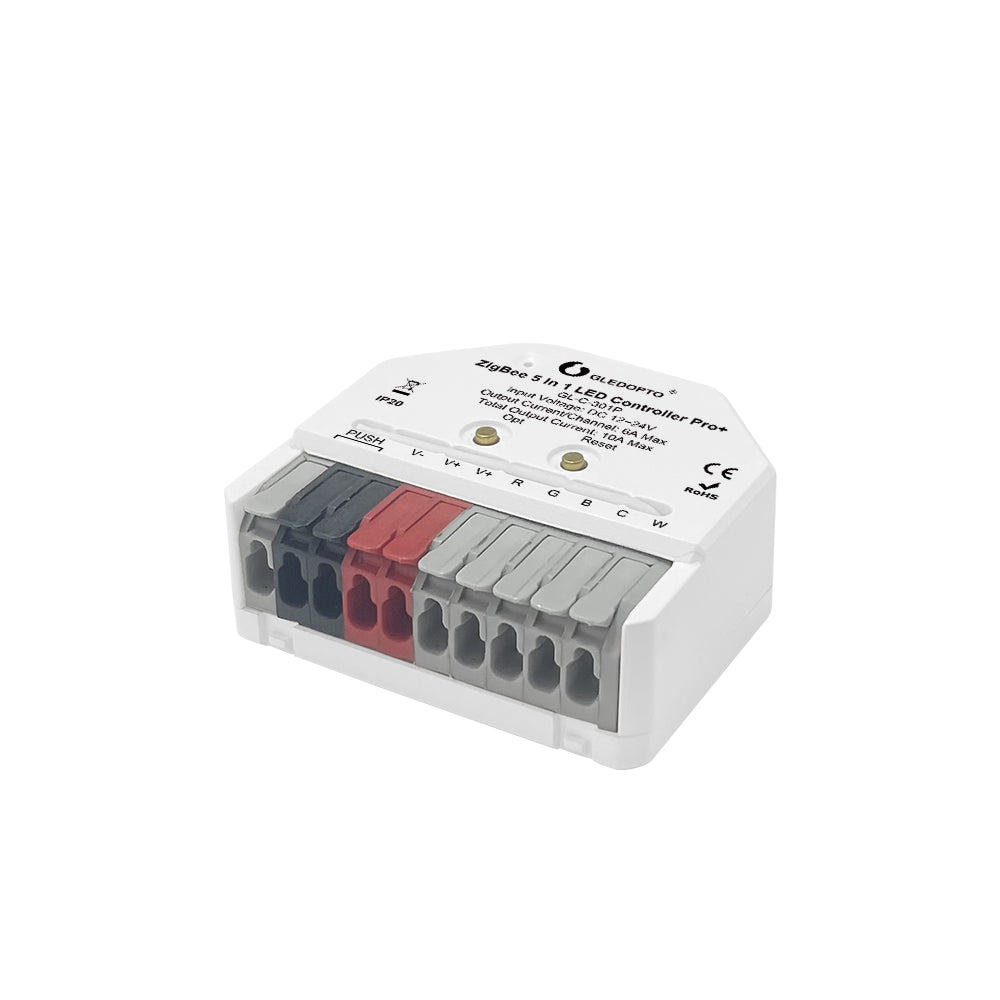 GLEDOPTO ZigBee Pro+ Ultra Mini Wi-Fi 5 in 1 LED Smart Controller GL-C-301P