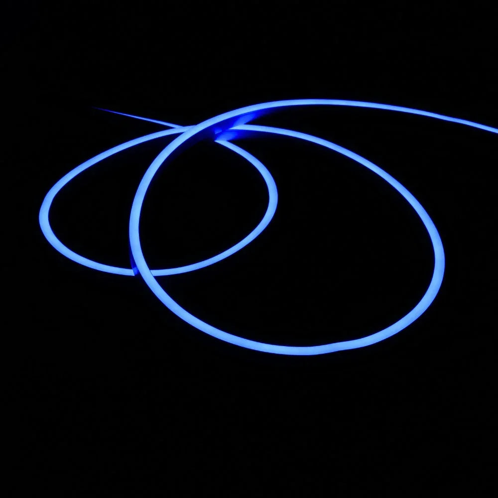 Blue LED Flex 24V 8x16mm 120LEDs/m IP65 Waterproof 15m