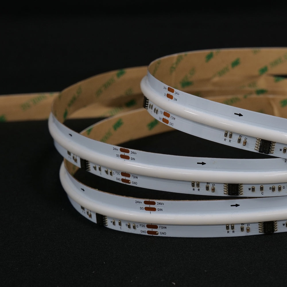 Digital Pixel RGB CCT COB Strip 24V IP20 840 LEDs/m WS2805 15mm Wide