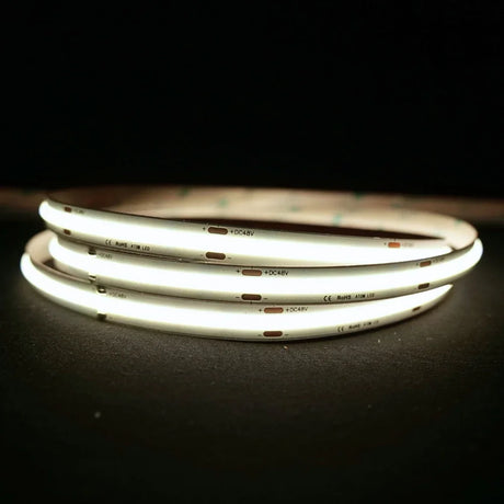 Extra Long Natural White 4000K COB LED Strip 48V 480LEDs/m IP20
