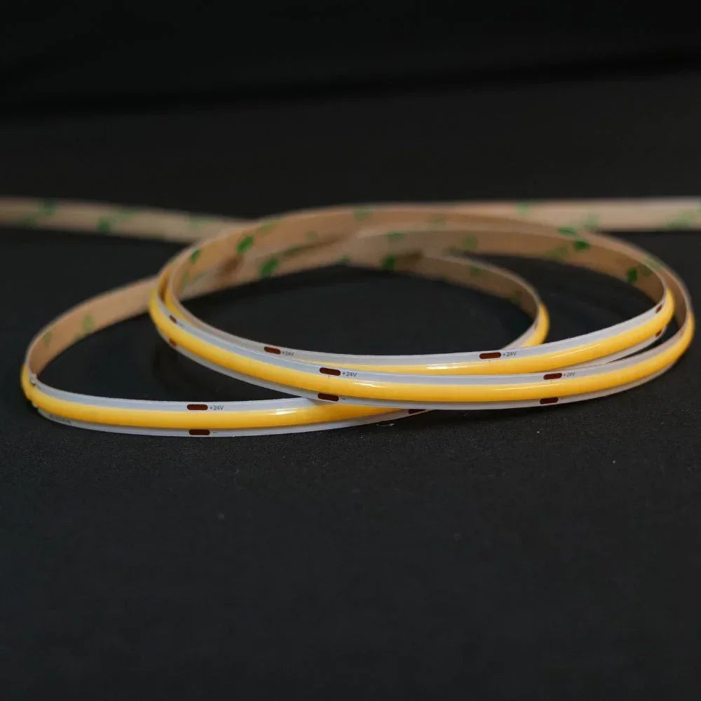 Extra long Natural White 4000K COB LED Strip 24V 480LEDs/m IP20 20m Run