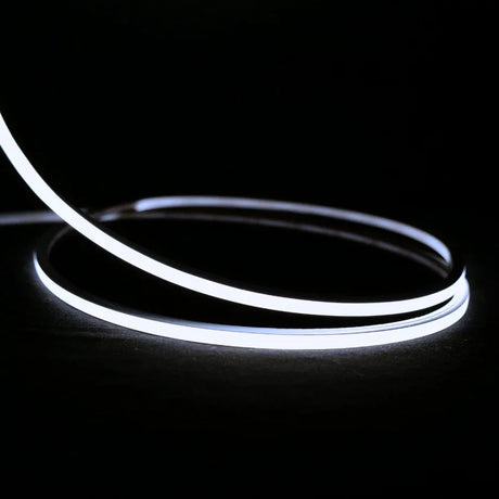 Micro Mini Cool White Neon Flex 6000K 24V Top Bend 4.5x4.5mm IP65 Waterproof 240LEDs/m