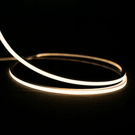 Mini Warm White Neon Flex 3000K 24V Top Bend 4.5x4.5mm IP65 Waterproof 240LEDs/m