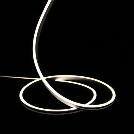 Mini Natural White Neon Flex 4000K 24V 6x12mm IP65 Waterproof 15m