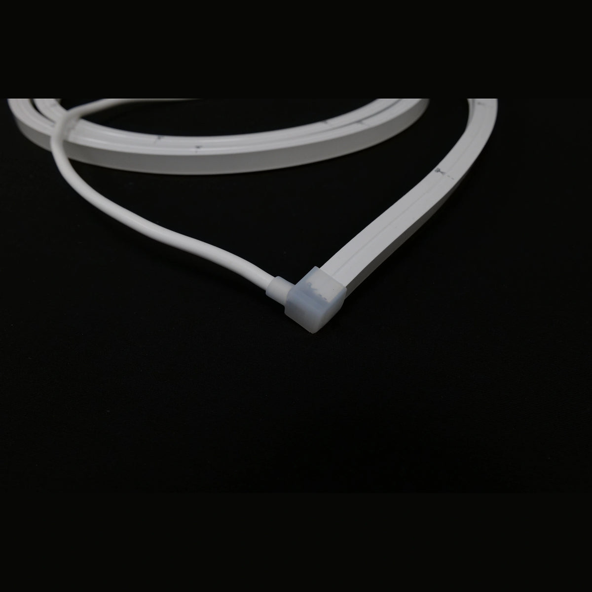 Unlit Neon Flex - supplied connector detail