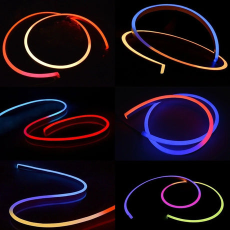 Addressable Digital Pixel RGB Neon Flex 16x16mm WS2811 App Control 10 metre Kit - UK LED Lights