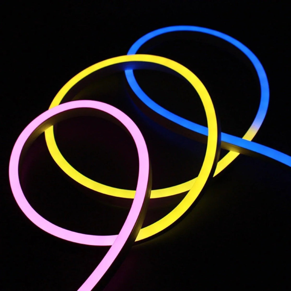 Addressable Digital Pixel RGB Neon Flex 24V 12x20 WS2811 IP65 Waterproof - UK LED Lights
