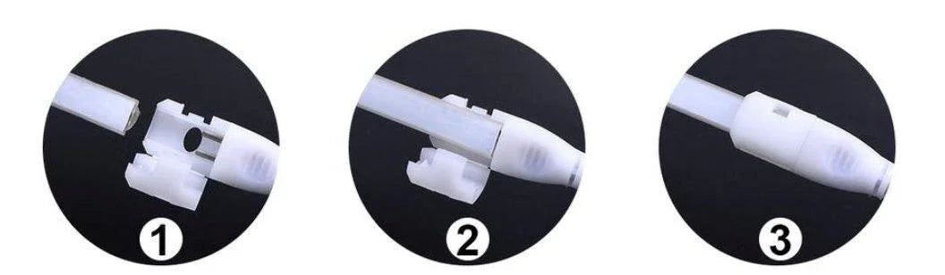 COB LED Strip 220V 240V Single Colour Connector - UK LED Lights