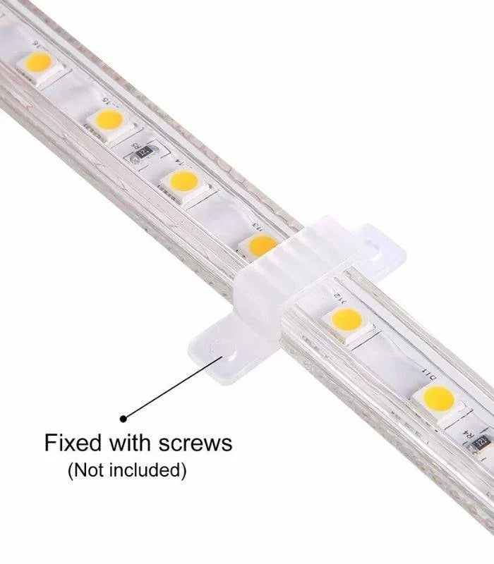 Cool White LED Strip 220V 240V 180LEDs/m SMD5730 IP65 with UK Plug - UK LED Lights