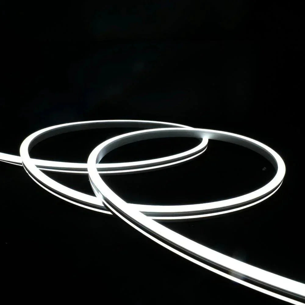 Decking Cool White LED Neon Flex 6000K 24V 6x12mm IP67 Waterproof 5cm Cut 20m | UK LED Lights