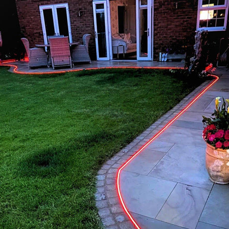 Digital Pixel RGB Neon Flex Addressable 24V 10x20mm IP68 Waterproof WS2811 - UK LED Lights