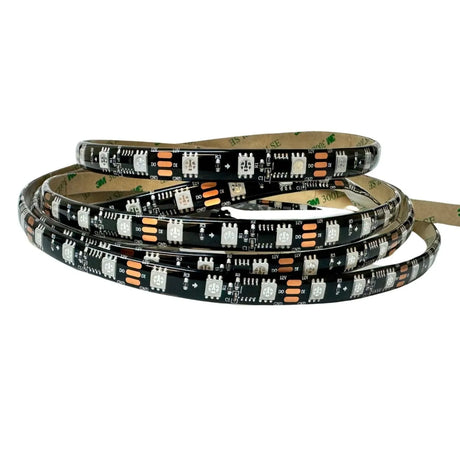 Digital Pixel RGB Strip 12V WS2811 Addressable 5050 60LED/m IP20 5 Metre - UK LED Lights