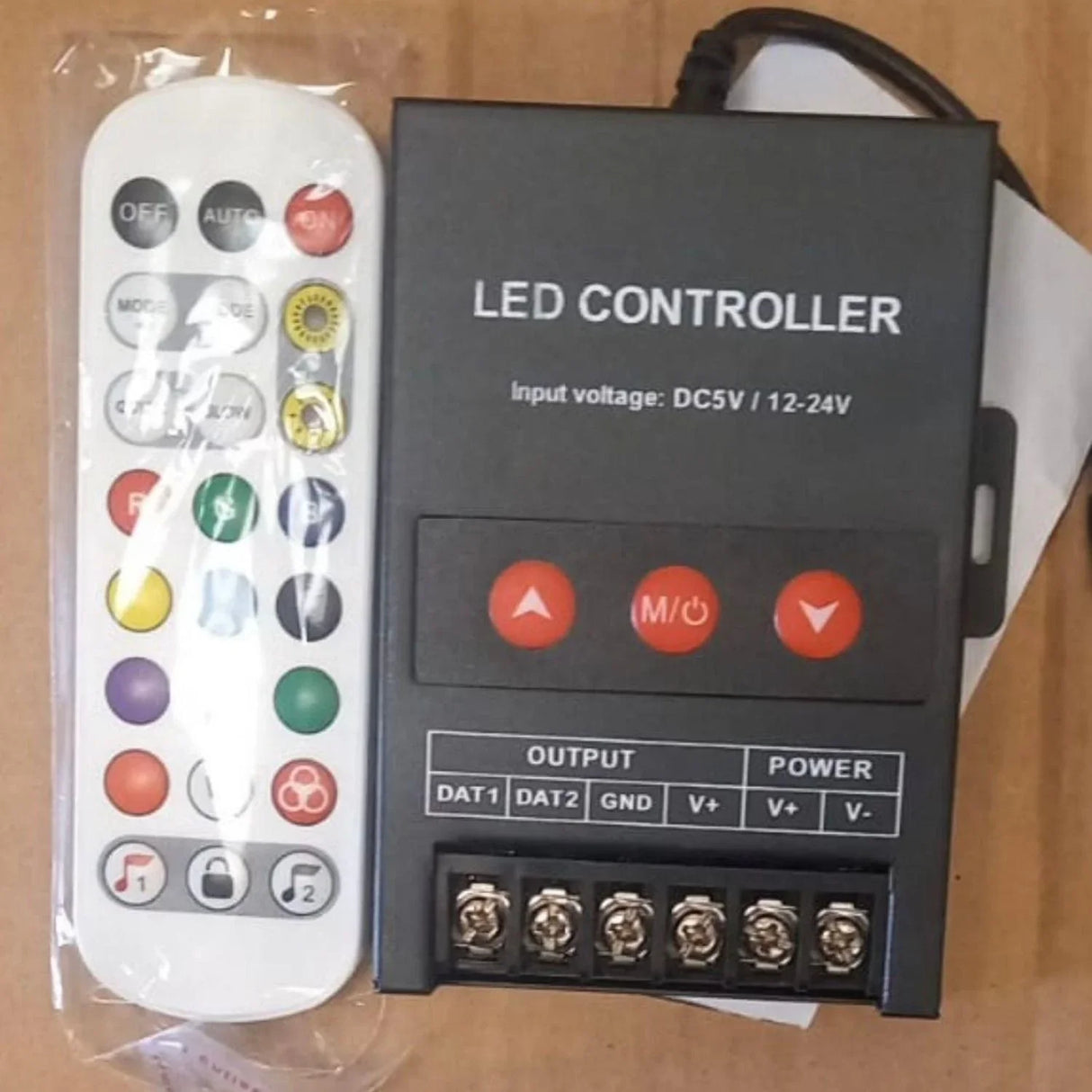 Digital Pixel RGB Strip Bluetooth App Controller DC 5V-24V for SK6812 SK6812-RGBW WS2812 WS2813 WS2811 - UK LED Lights