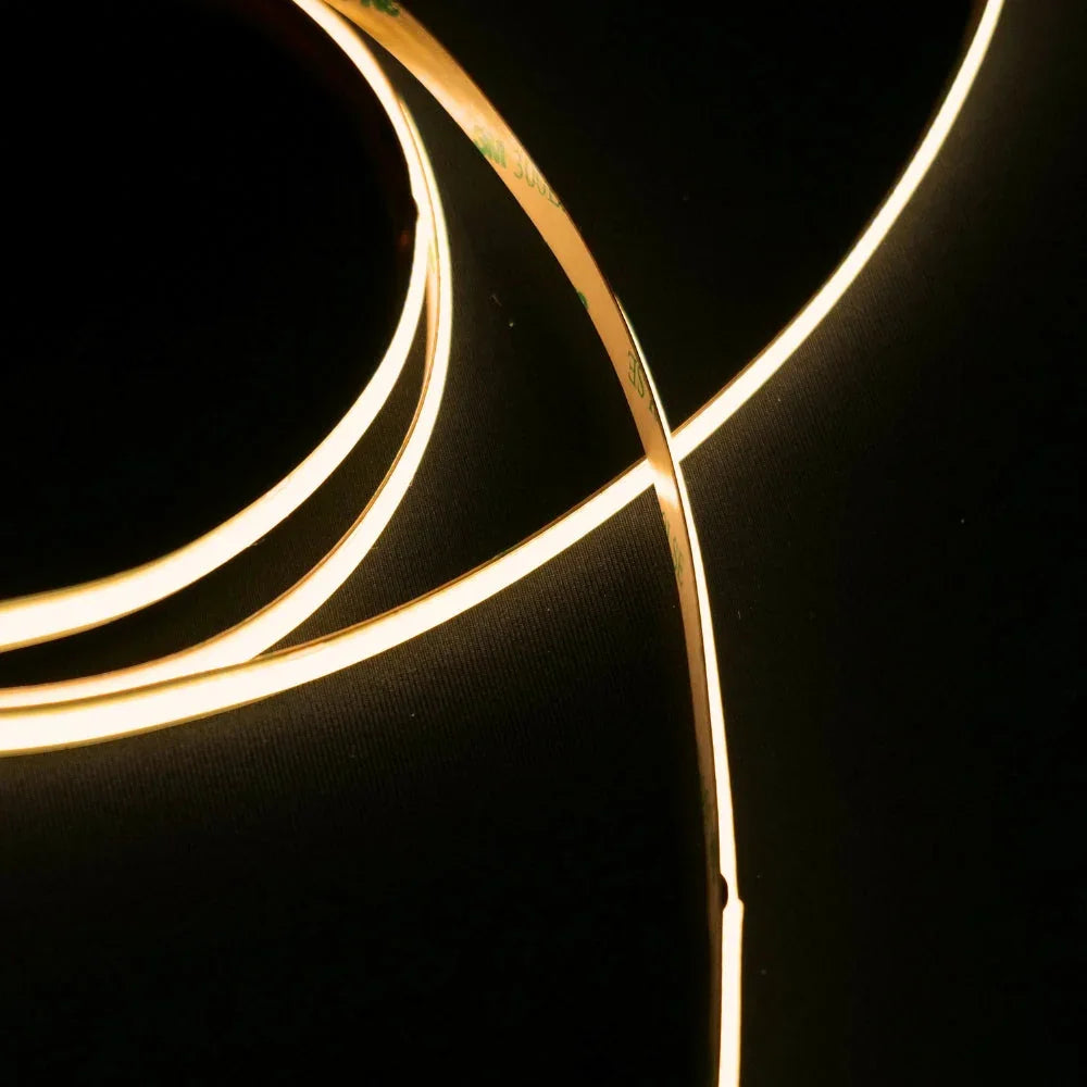 extra long Warm White 3000K COB LED Strip 24V 480LEDs/m IP20 20m Run