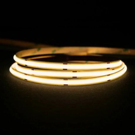extra long Warm White 3000K COB LED Strip 24V 480LEDs/m IP20 20m Run