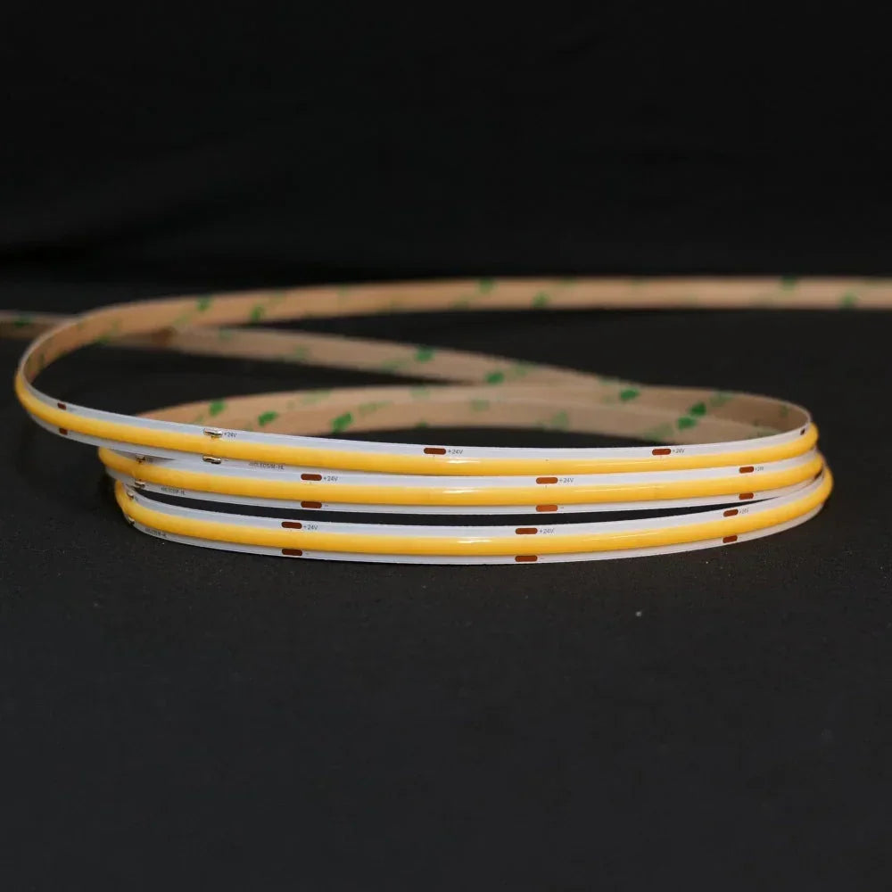 Extra long Natural White 4000K COB LED Strip 24V 480LEDs/m IP20 20m Run