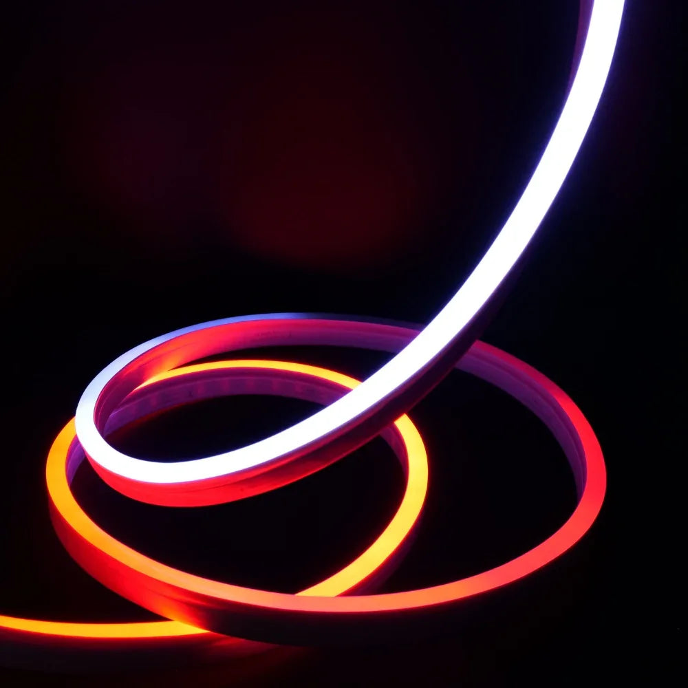 Digital Pixel RGB Neon Flex Addressable 24V 10x20mm IP68 Waterproof WS2811 - UK LED Lights