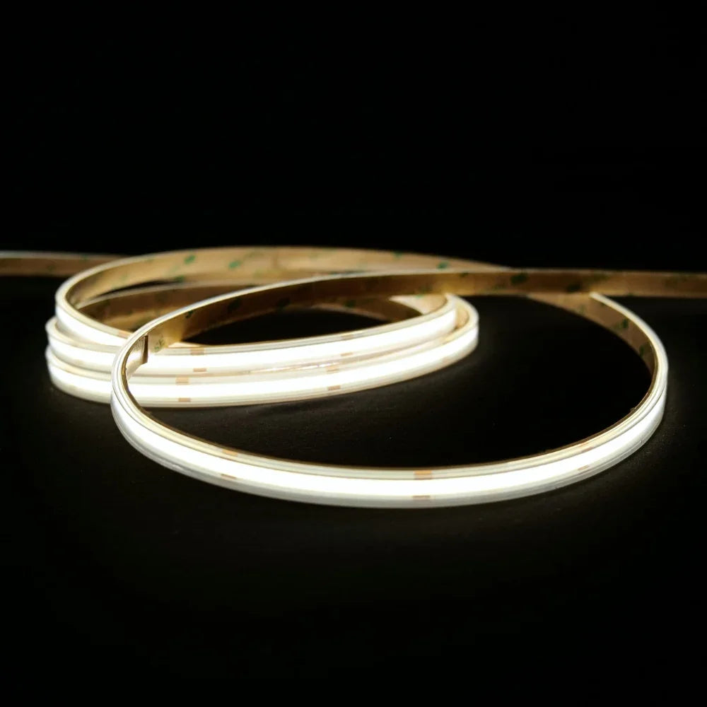Natural White 4000K COB LED Strip 24V 480LEDs/m IP67 Waterproof 20m Run