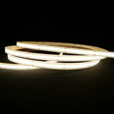 extra long Natural White 4000K COB LED Strip 24V 480LEDs/m IP67 Waterproof 20m Run