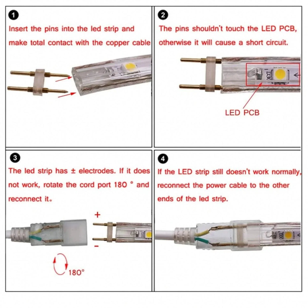 LED Neon Flex 220V 240V 8x16mm 23-Key RF Remote Control 1500W Dimmer Transformer for Brightness Adjustment - UK LED Lights