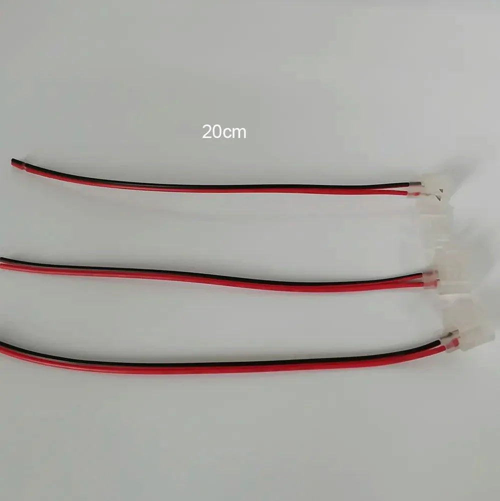 LED Neon Flex 8x16mm Non Welding Wire Connector for 12V/24V Single Colour Neon Flex - UK LED Lights