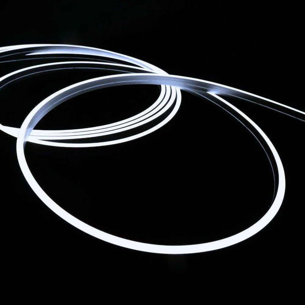 Mini Cool White Neon Flex 6000K 24V 4x10mm IP65 Waterproof 168LEDs/m - UK LED Lights