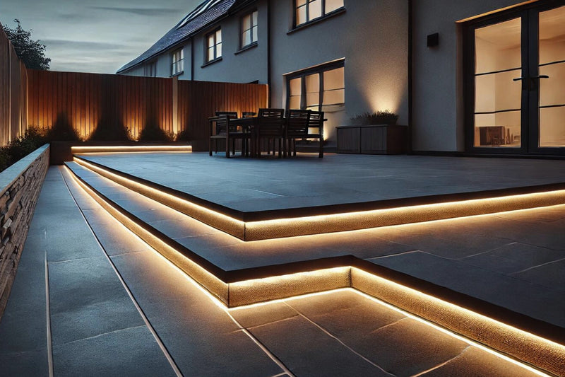 extra long led neon flex 24v warm white