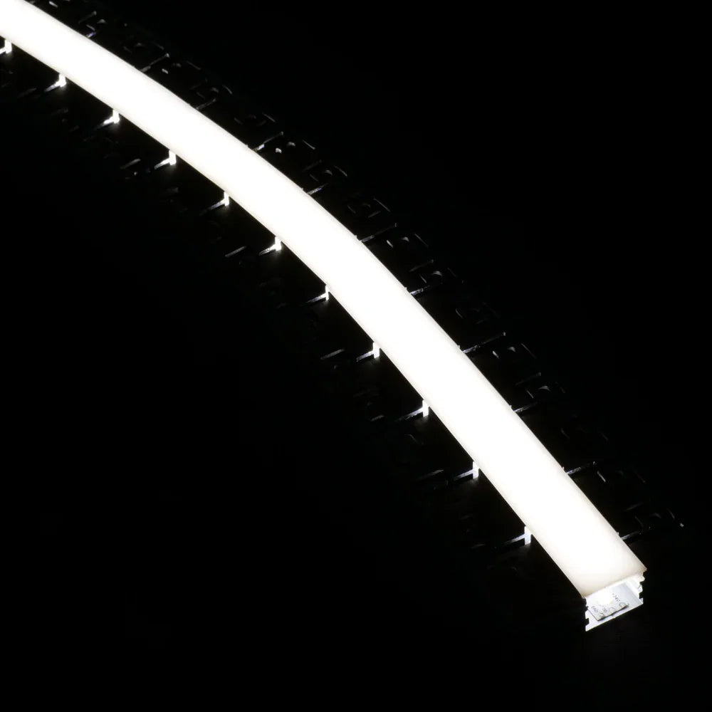 Bendable Plaster in Aluminium Profile For LED Strip 2 & 3 Metre