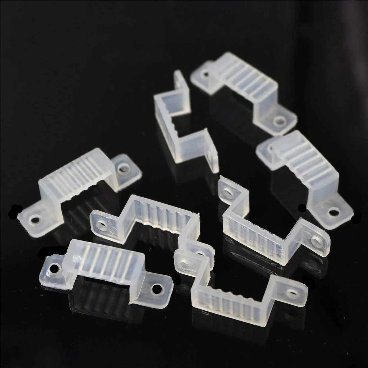 RGB LED Strip 220V 240V Clips x 20 - UK LED Lights