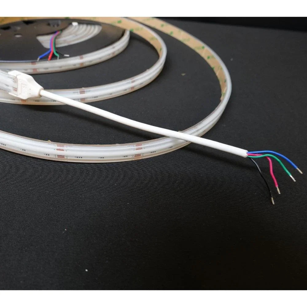 RGBW (Warm White) COB LED Strip 24V IP68 Waterproof 784 LEDs/m