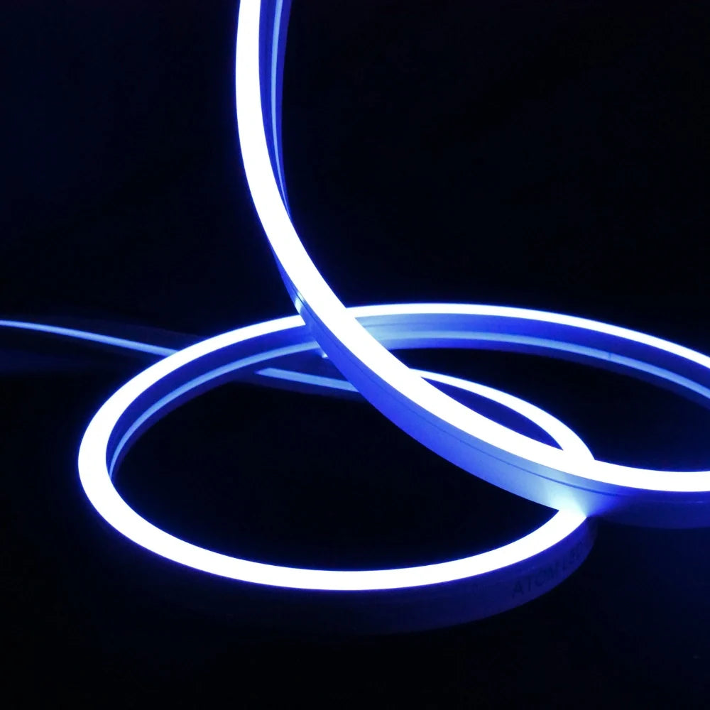 RGBW horizontal bend neon flex 10x18mm decking edge lighting