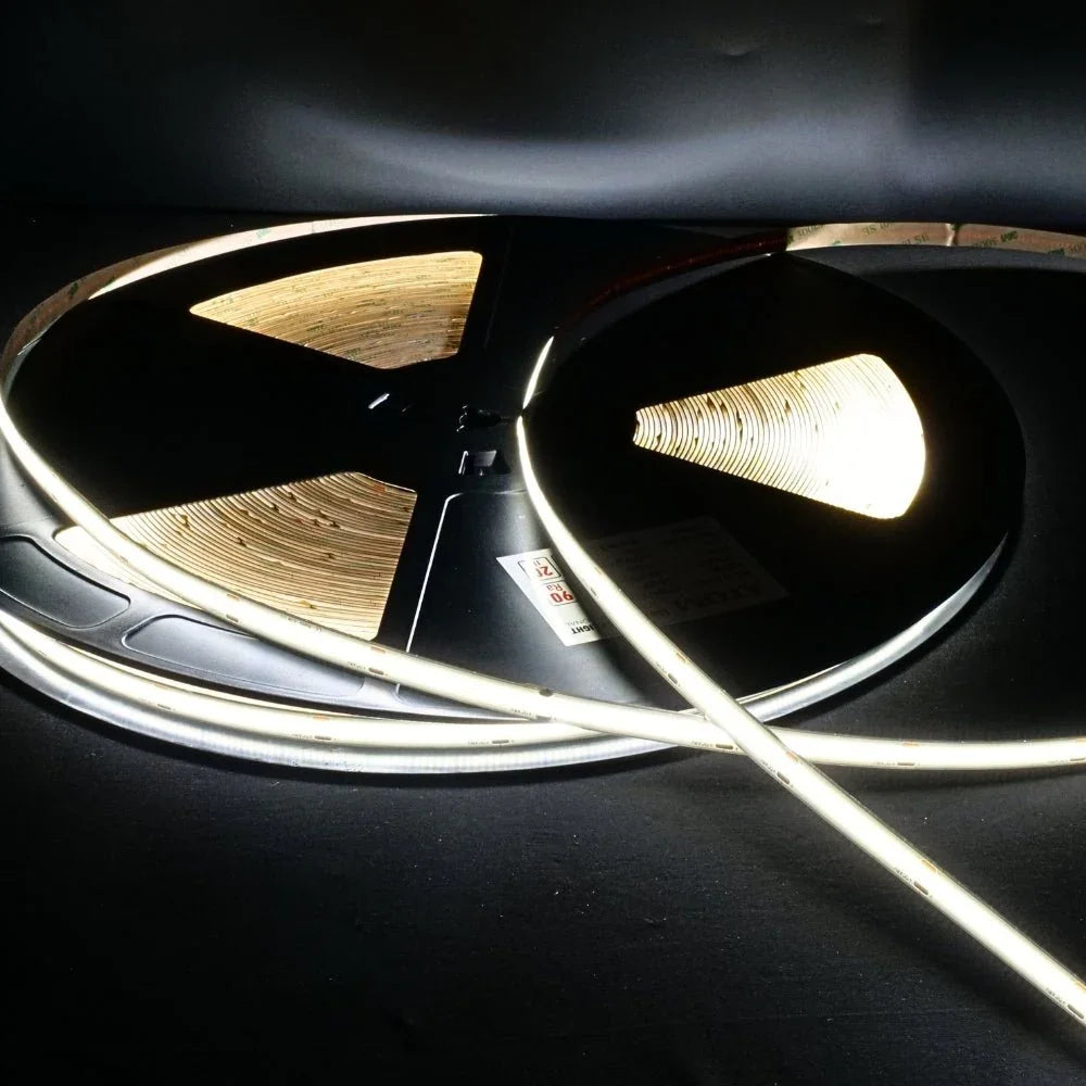 Extra Long Natural White 4000K COB LED Strip 48V 480LEDs/m IP20 - UK LED Lights