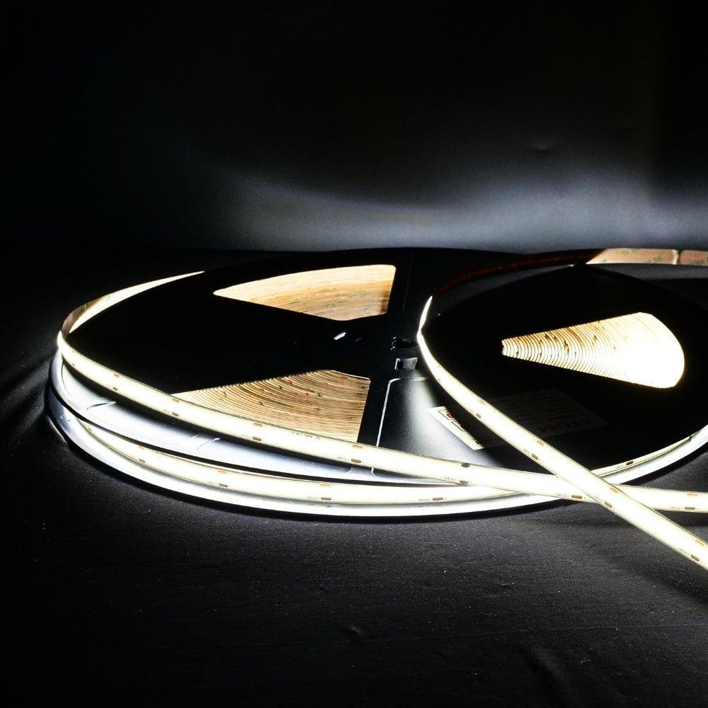 Extra Long Natural White 4000K COB LED Strip 48V 480LEDs/m IP20 - UK LED Lights