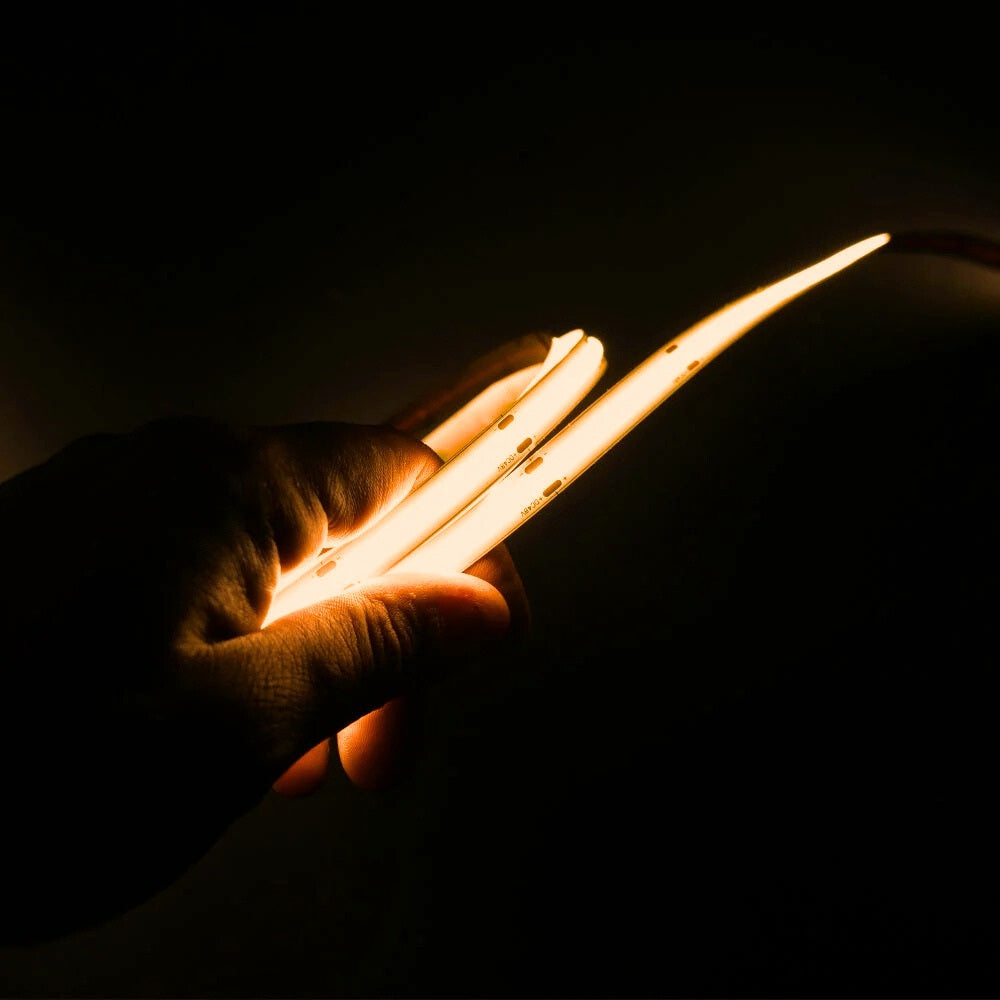 Warm White 2700K COB LED Strip 24V 480LEDs/m IP20 20m Run