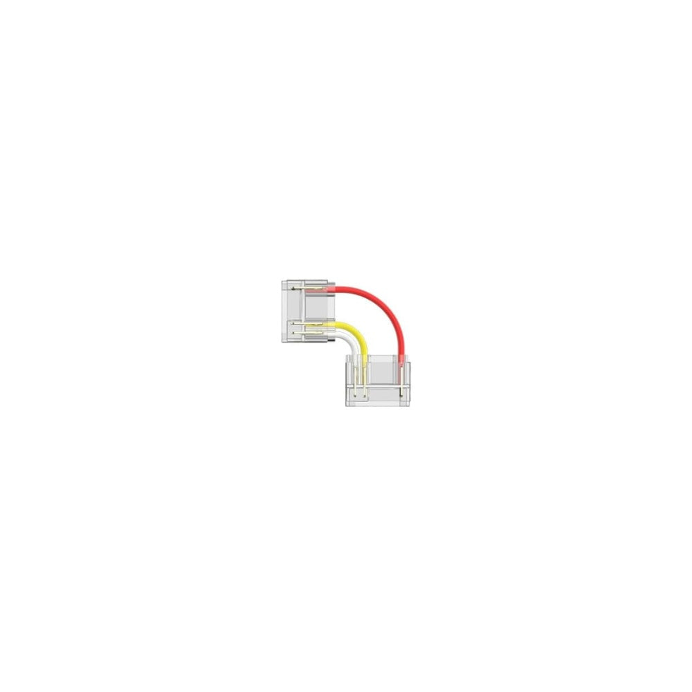 12mm 3-Pin Connectors Kit for RGB IC SPI COB LED Strip Light IP20
