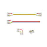 12mm 3-Pin Connectors Kit for RGB IC SPI COB LED Strip Light IP20