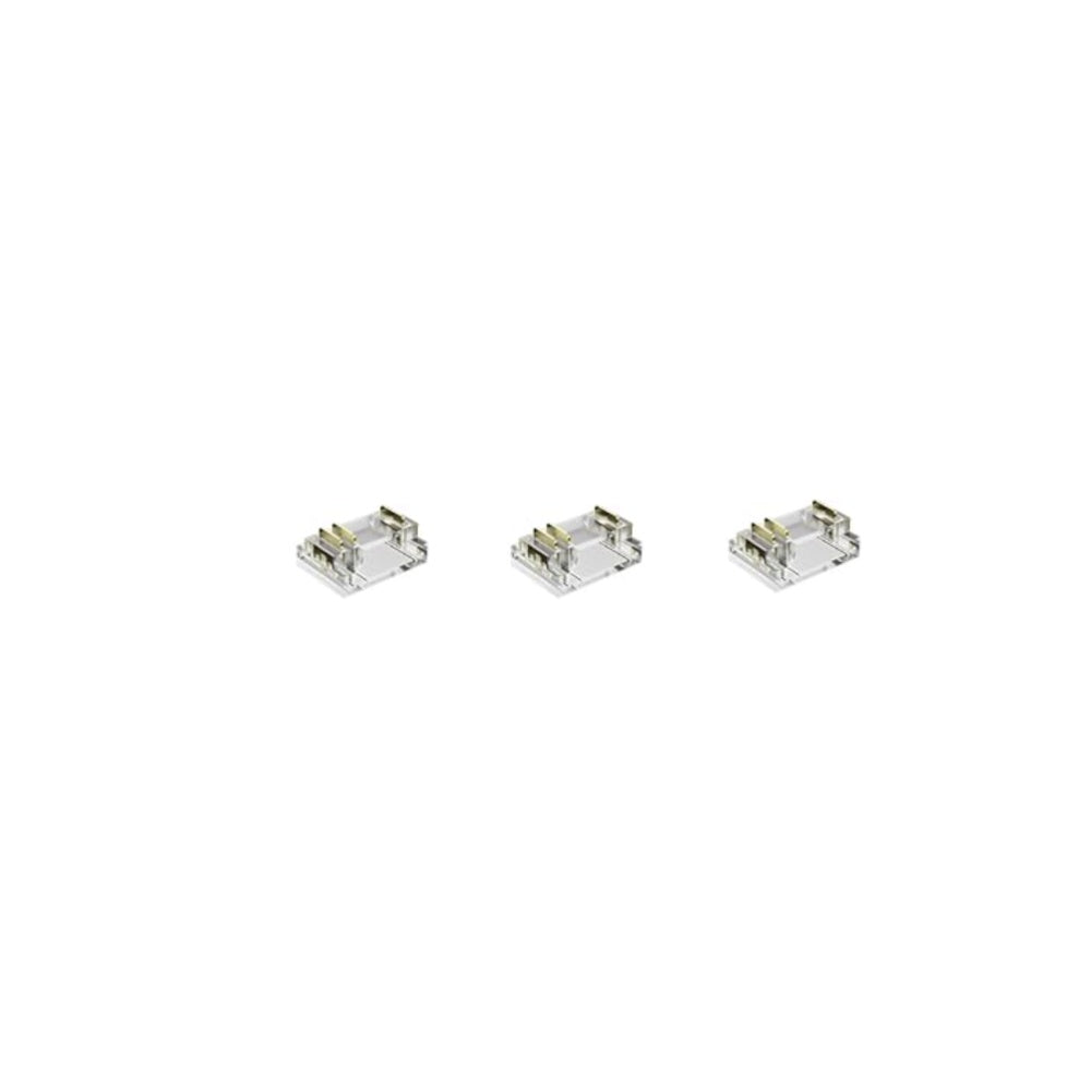 12mm 3-Pin Connectors Kit for RGB IC SPI COB LED Strip Light IP20