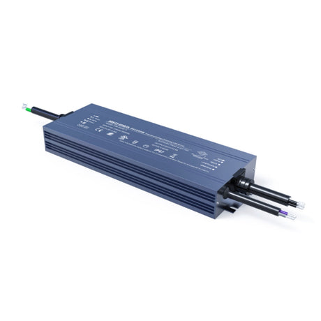 24V IP67 LED Driver Power Supply Driver Constant Voltage 1000W