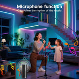 GLEDOPTO ESP32 WLED Digital LED Controller with 4 Channel With Mic/UART WIFI GL-C-017WL-D