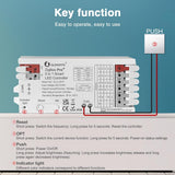 GLEDOPTO ZigBee Pro Plus 5 in 1 Series Controllers for LED Light Strips Smart Home GL-C-201P