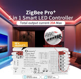 GLEDOPTO ZigBee Pro Plus 5 in 1 Series Controllers for LED Light Strips Smart Home GL-C-201P