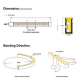 MaxiFlex LED Neon Flex For Decking & Driveway 6x12mm IP67 Waterproof 1cm Cut 15m | UK LED Lights