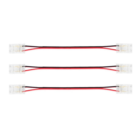 8mm 2-Pin DC Connectors for Single COB LED Strip Light IP20