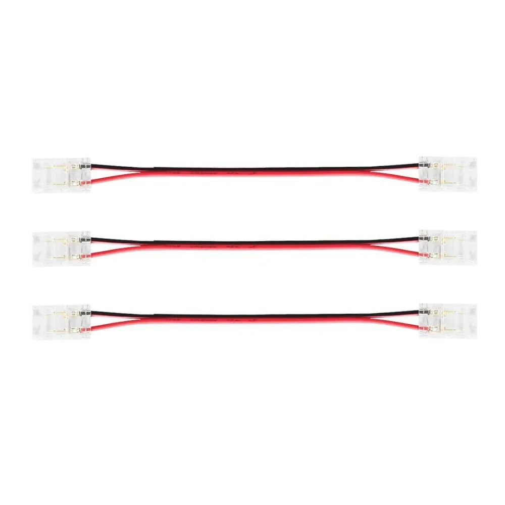 8mm 2-Pin DC Connectors for Single COB LED Strip Light IP20