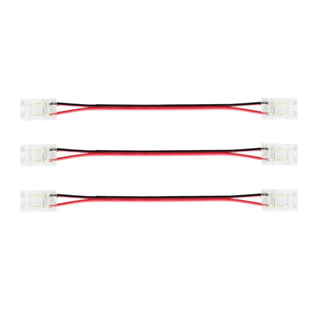 8mm 2-Pin DC Connectors for Single COB LED Strip Light IP20