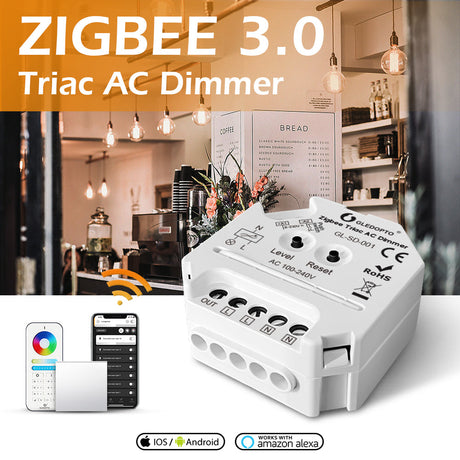 GLEDOPTO ZigBee Triac AC Dimmer GL-SD-001