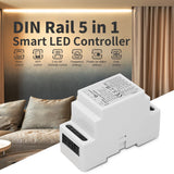 GLEDOPTO 35mm Din Rail Mount 5 in 1 Zigbee Smart Controller GL-C-011P